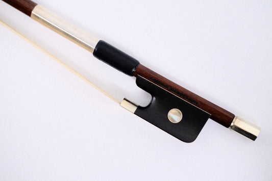 Camilo Herculano Cello Bow Half Mounted Nickel/Ebony 4/4