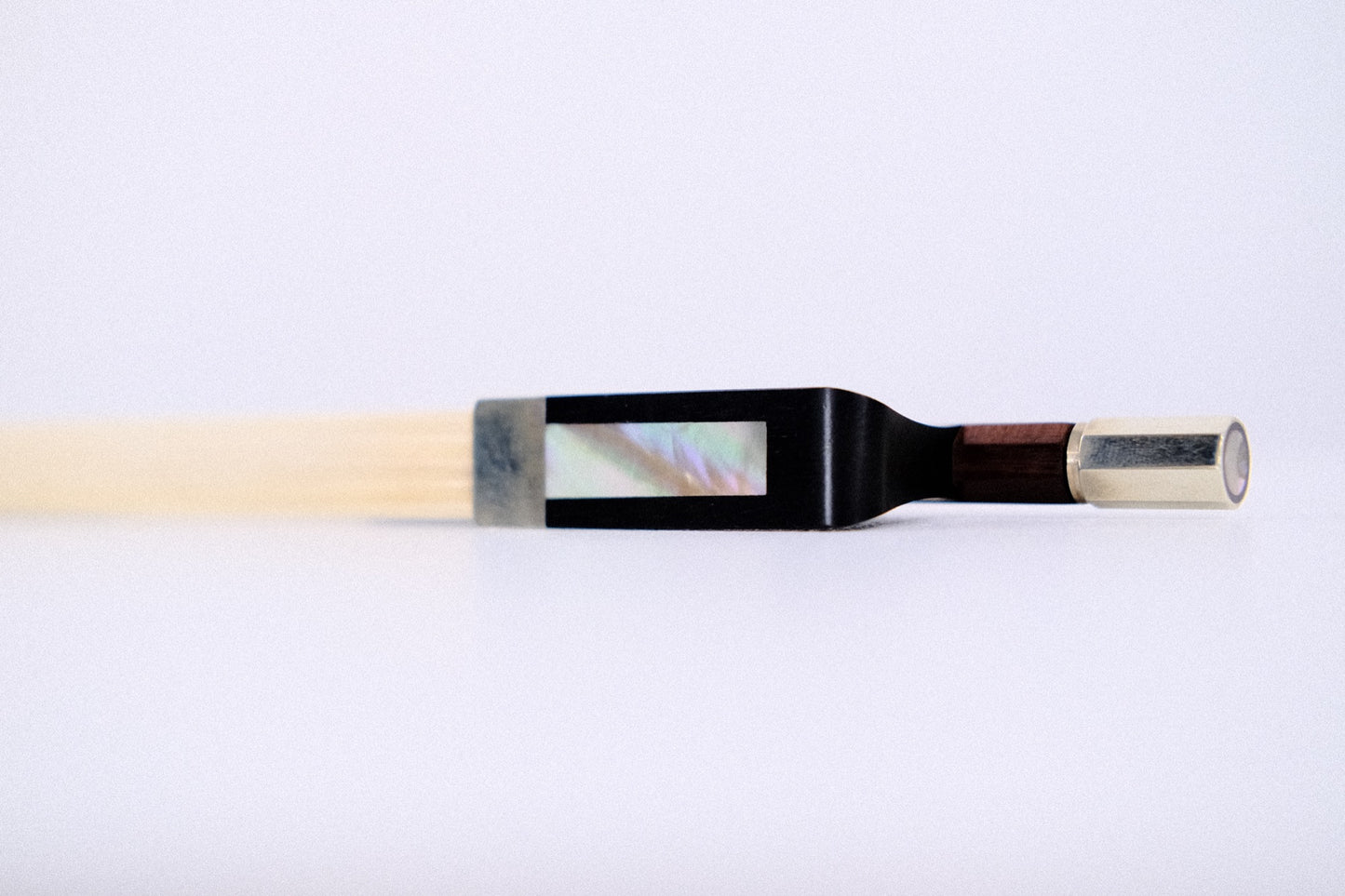 Camilo Herculano Cello Bow Half Mounted Nickel/Ebony 4/4