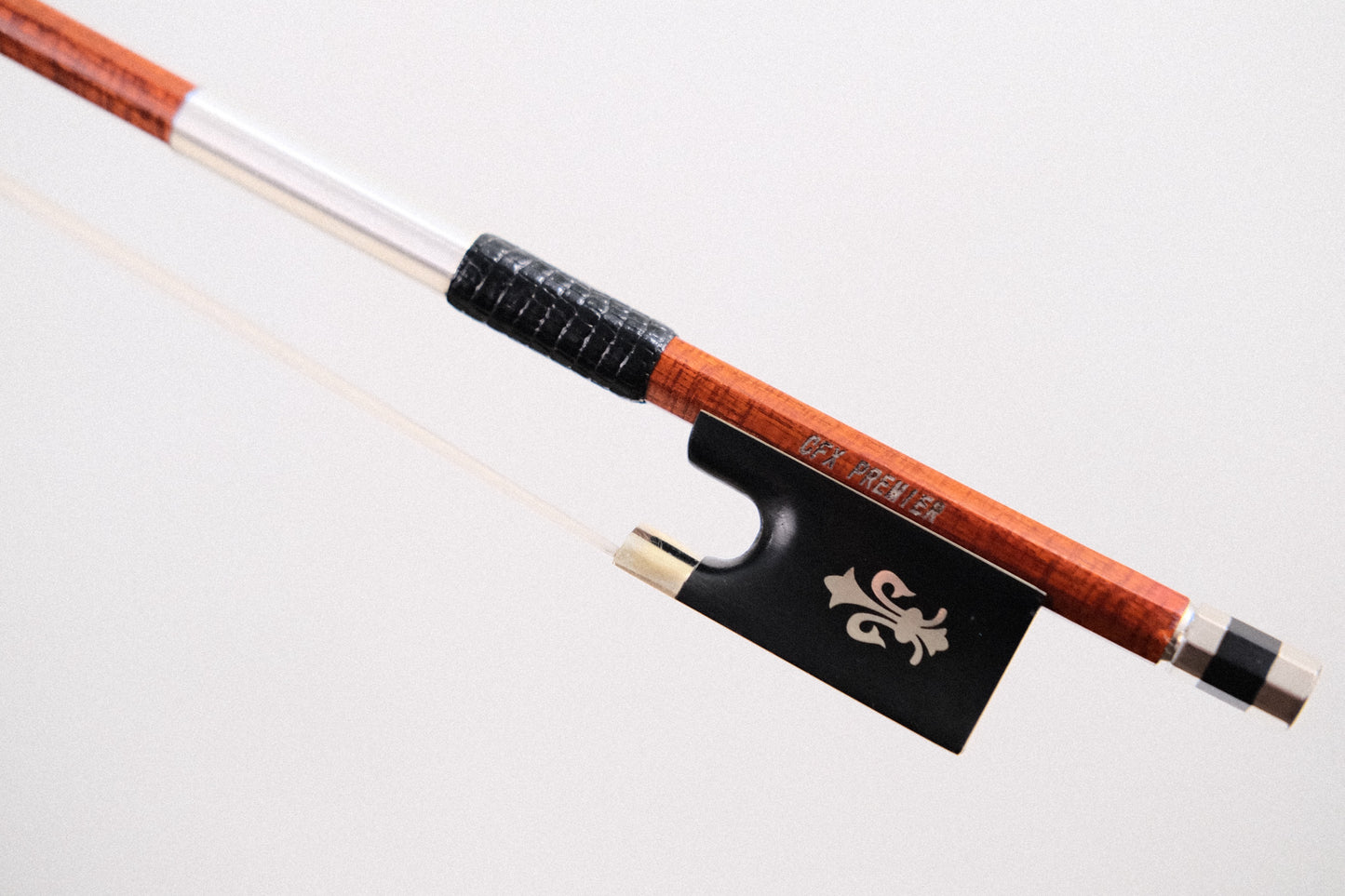CFX Premier Braided Carbon Fiber Violin Bow with Pernambuco Wrap