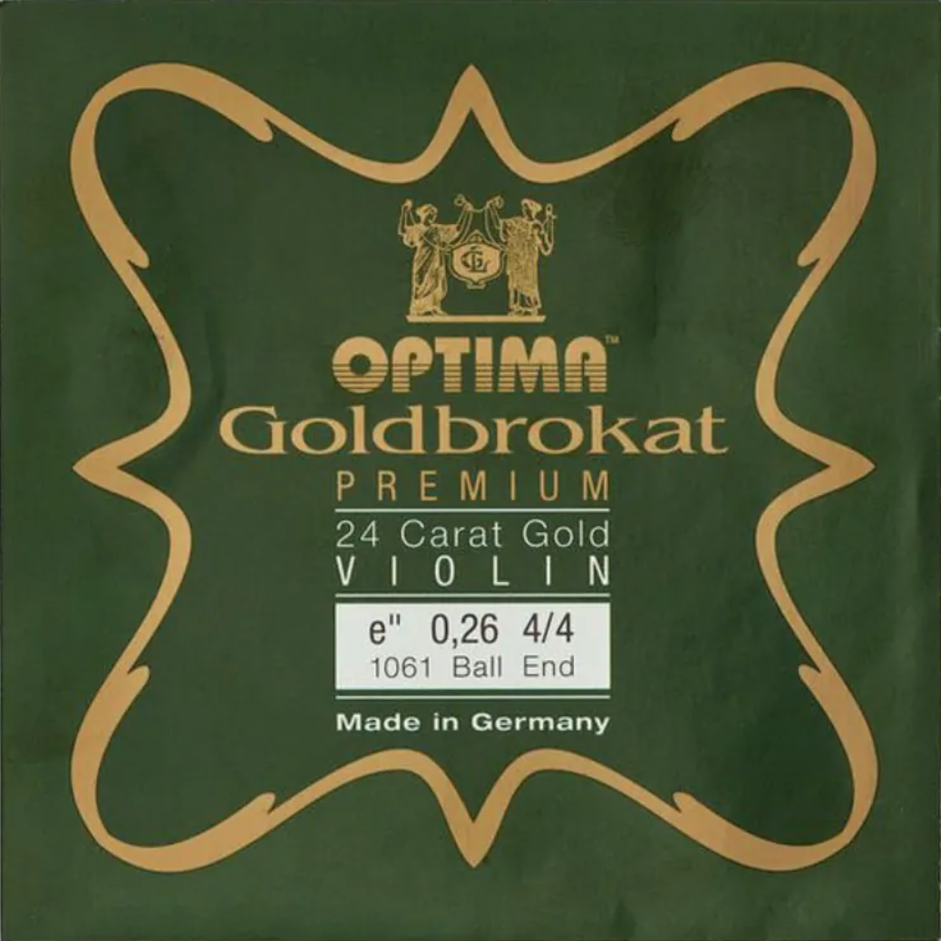 Optima Goldbrokat Premium Gold Violin E - Ball