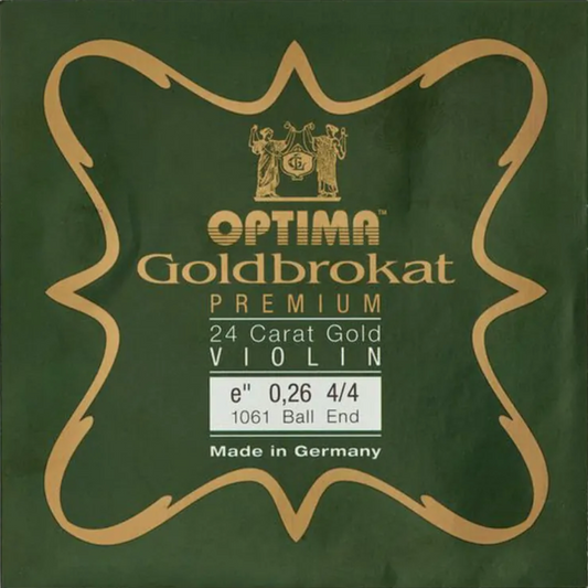 Optima Goldbrokat Premium Gold Violin E - Ball