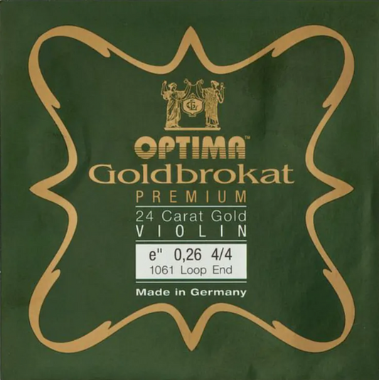Optima Goldbrokat Premium Gold Violin E - Loop