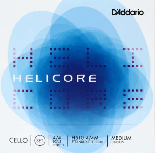 Helicore 4/4 Cello Set Medium - H510 4/4M