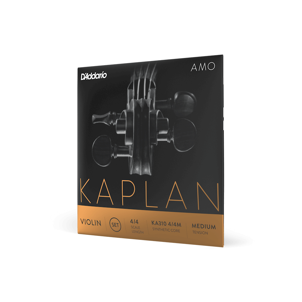 D'Addario Kaplan Amo Violin Set - KA310 (Gold Package)