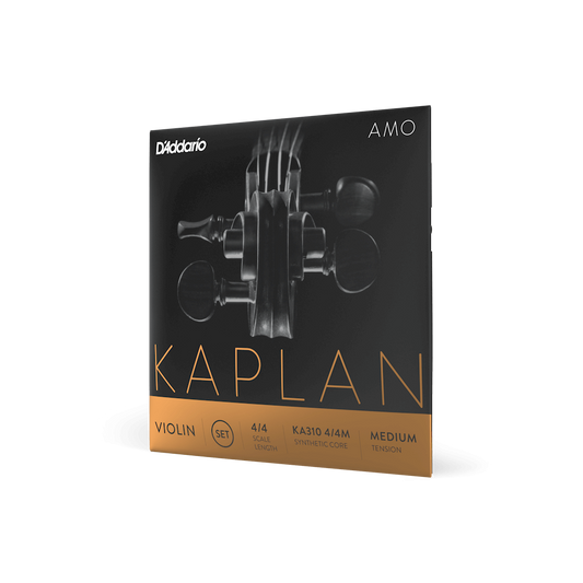 D'Addario Kaplan Amo Violin Set - KA310 (Gold Package)