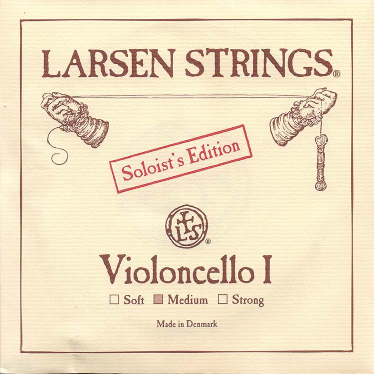 Larsen Soloist Medium 4/4 Cello A String - LC-AMEDSOLO