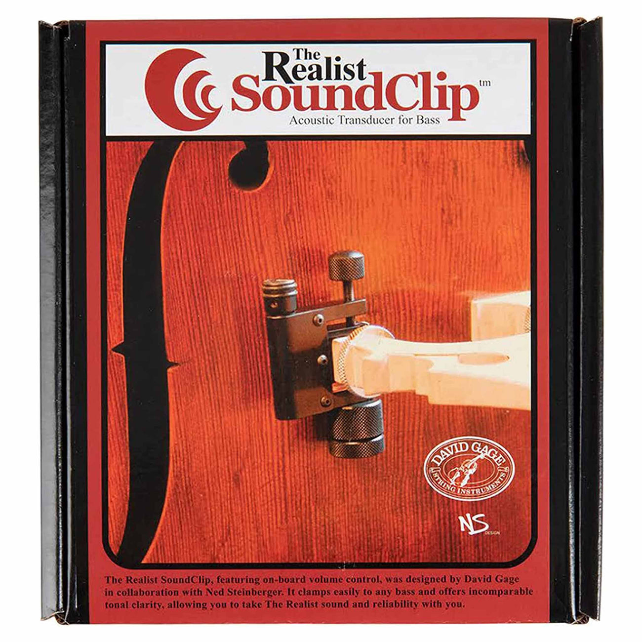 Realist Soundclip Pickup for Upright Bass