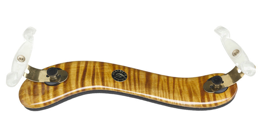 Viva La Musica Violin Shoulder Rest - Maple, Light/Dark